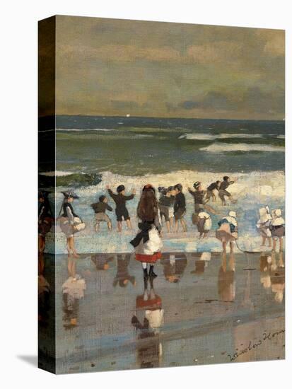 Beach Scene-Winslow Homer-Premier Image Canvas