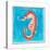 Beach Seahorse-Ormsby, Anne Ormsby-Stretched Canvas