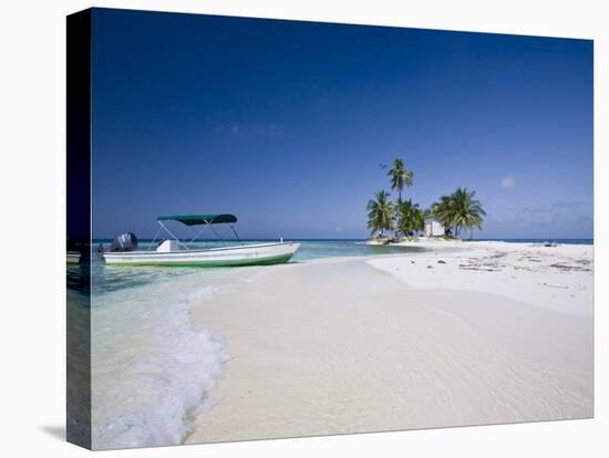 Beach, Silk Caye, Belize-Jane Sweeney-Premier Image Canvas