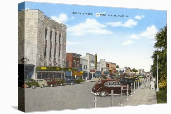 Beach Street, Daytona Beach, Florida-null-Stretched Canvas