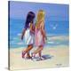 Beach Stroll-Lucelle Raad-Stretched Canvas