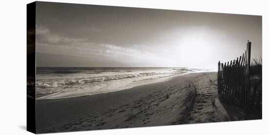 Beach Sunburst-Malcolm Sanders-Stretched Canvas