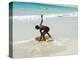 Beach Surfing at Santa Maria on the Island of Sal (Salt), Cape Verde Islands, Africa-R H Productions-Premier Image Canvas