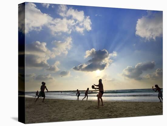 Beach, Tel Aviv, Israel-Michele Falzone-Premier Image Canvas