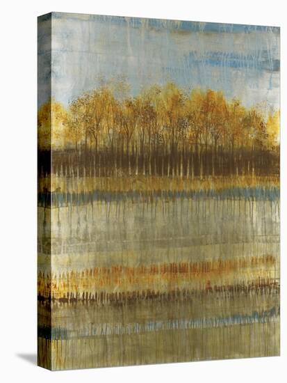 Beach Trees-Liz Jardine-Stretched Canvas