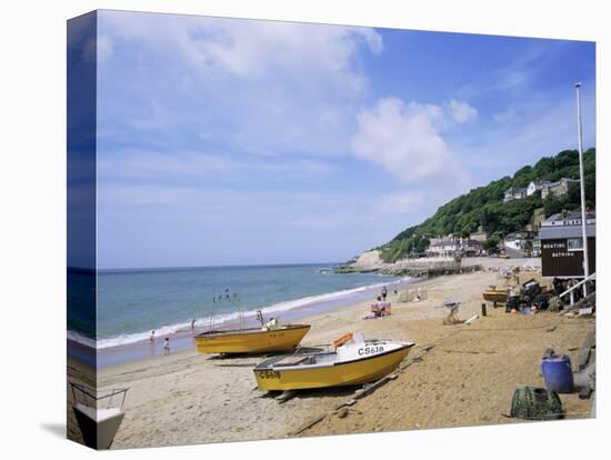 Beach, Ventnor, Isle of Wight, England, United Kingdom-Roy Rainford-Premier Image Canvas