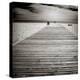 Beach View with Timber Jetty-Luis Beltran-Premier Image Canvas