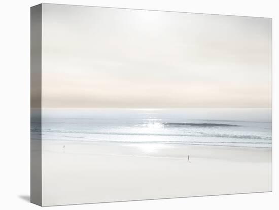 Beach Walk V-Maggie Olsen-Stretched Canvas