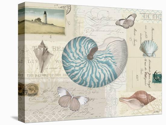 Beach Wonders I-Katie Pertiet-Stretched Canvas