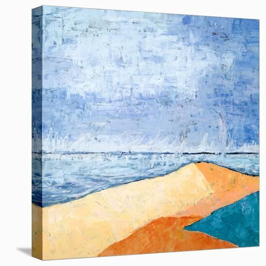 Beach-Hyunah Kim-Stretched Canvas