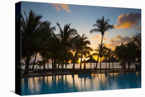 Beachcomber Dinarobin Hotel, Le Morne Brabant Peninsula, Black River, West Coast, Mauritius-Jon Arnold-Premier Image Canvas