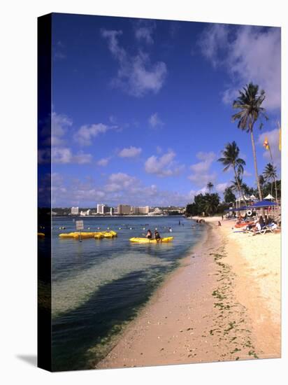 Beaches and Hotels along Tumon Bay, Guam, USA-Bill Bachmann-Premier Image Canvas