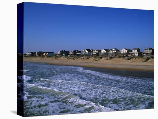 Beachfront Homes, Atlantic, Nags Head-Barry Winiker-Premier Image Canvas