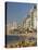 Beachfront Hotels in Late Afternoon, Tel Aviv, Israel-Walter Bibikow-Premier Image Canvas