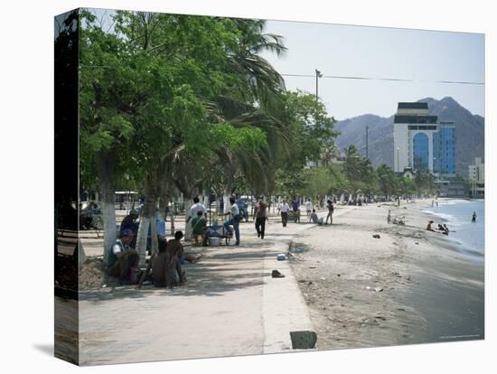 Beachfront, Santa Marta, Magdalana District, Colombia, South America-Jane O'callaghan-Premier Image Canvas