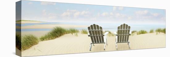 Beachscape Panorama VI-James McLoughlin-Premier Image Canvas