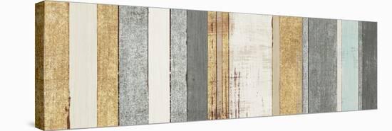 Beachscape VIII Gold Neutral-Michael Mullan-Stretched Canvas