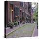 Beacon Hill, Acorn Street, Boston, Massachusetts, New England, USA-Roy Rainford-Premier Image Canvas