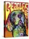 Beagle Love-Dean Russo-Premier Image Canvas