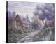 Bear Creek Lodge-Carl Valente-Stretched Canvas