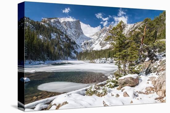Bear Lake in Winter-Michael Nolan-Premier Image Canvas