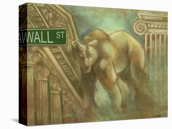 Bear Market-Ethan Harper-Stretched Canvas