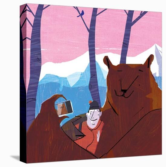 Bear Selfie-A Richard Allen-Premier Image Canvas