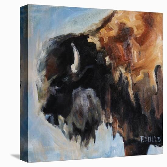 Bearded Buffalo-Renee Gould-Premier Image Canvas