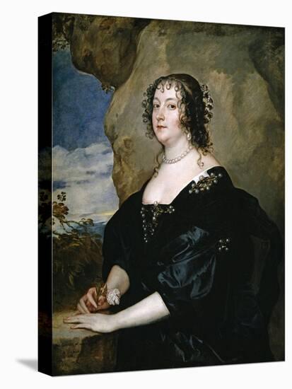 Beatrice, Countess of Oxford, 1638-Sir Anthony Van Dyck-Premier Image Canvas