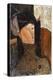 Beatrice Hastings, 1916 (Oil on Canvas)-Amedeo Modigliani-Premier Image Canvas
