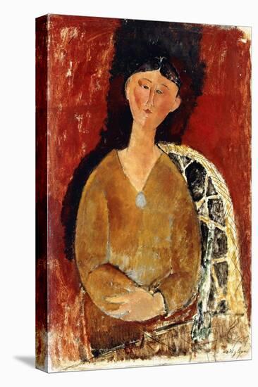 Beatrice Hastings Seated, 1915-Amedeo Modigliani-Premier Image Canvas