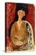 Beatrice Hastings Seated, 1915-Amedeo Modigliani-Premier Image Canvas
