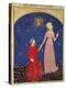 Beatrice Leading Dante, Paradise Scene from Divine Comedy-Dante Alighieri-Premier Image Canvas