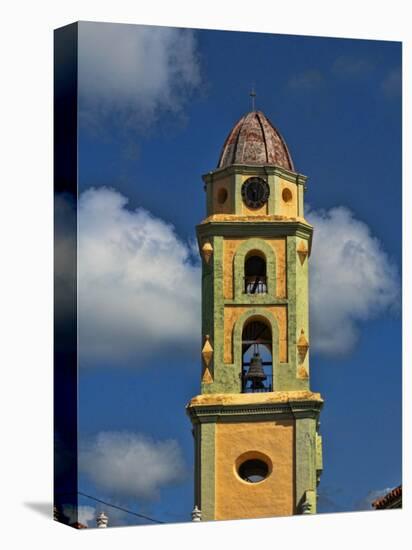 Beautiful Color Steeple in Church, Trinidad, Cuba-Bill Bachmann-Premier Image Canvas