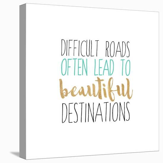 Beautiful Destinations-Bella Dos Santos-Stretched Canvas