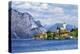 Beautiful Lago Di Garda, North of Italy. View with Castle in Malcesine-Maugli-l-Premier Image Canvas