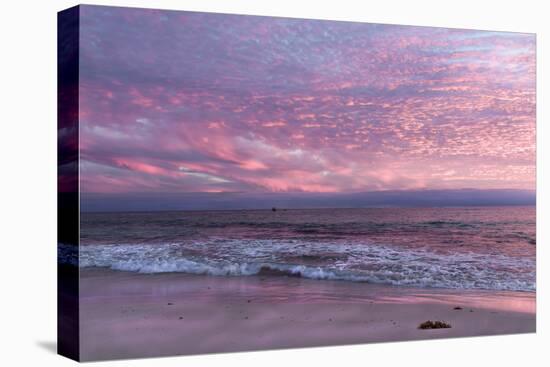 Beautiful Pink Coastal Sunset over the Indian Ocean W Australia-Imagevixen-Premier Image Canvas