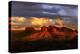Beautiful Rainbow in Sedona Arizona during Sunset-BVDC-Premier Image Canvas