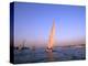 Beautiful Sailboats Riding Along the Nile River, Cairo, Egypt-Bill Bachmann-Premier Image Canvas