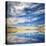 Beautiful Seascape. Deep Blue Sky at Sunny Day. Sky Background-Oleh Honcharenko-Premier Image Canvas