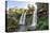 Beautiful Twin Waterfalls in the Atlantic Rainforest near Cataratas Do Iguacu (Iguazu Falls), Foz D-Vitor Marigo-Premier Image Canvas