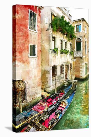 Beautiful Venetian Pictures - Oil Painting Style-Maugli-l-Stretched Canvas
