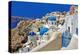 Beautiful White-Blue Santorini-Maugli-l-Premier Image Canvas