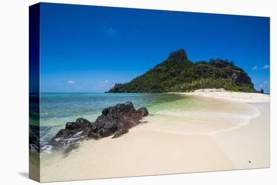 Beautiful white sand beach on Monuriki (Cast Away Island), Mamanuca Islands, Fiji, South Pacific-Michael Runkel-Premier Image Canvas