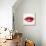 Beautiful Woman's Lips Formed By Abstract Blots-artant-Stretched Canvas displayed on a wall