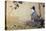 Beauty Watching Frogs at Play-Kyosai Kawanabe-Premier Image Canvas