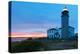 Beavertail Lighthouse Sunset, Rhode Island-George Oze-Premier Image Canvas