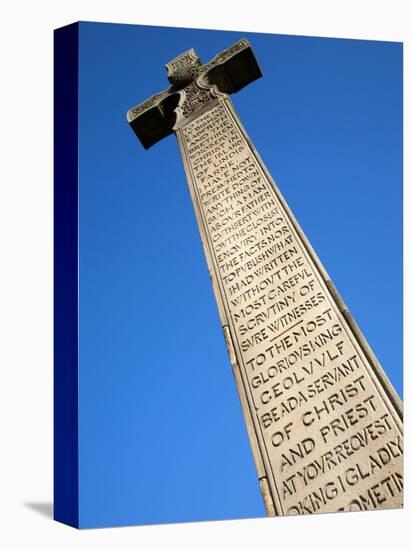 Bedes Memorial Cross, Roker, Sunderland, Tyne and Wear, England, United Kingdom, Europe-Mark Sunderland-Premier Image Canvas