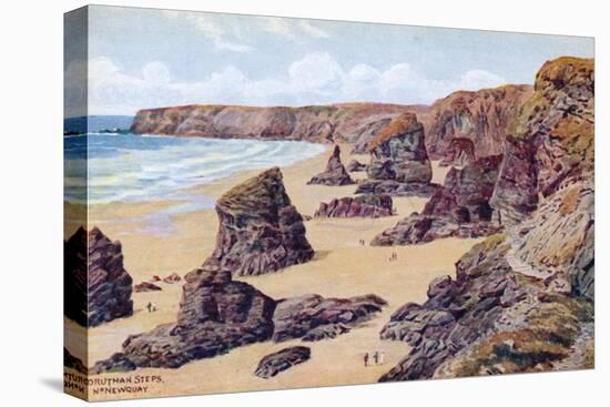 Bedruthan Steps, Nr. Newquay-Alfred Robert Quinton-Premier Image Canvas