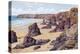 Bedruthan Steps, Nr. Newquay-Alfred Robert Quinton-Premier Image Canvas